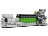 Газовий генератор Jenbacher J 920 (електрична потужність 10606 кВт, тепло 10300 кВт)